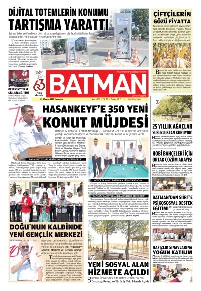 9 AĞUSTOS 2025 CUMARTESİ