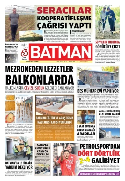 3 KASIM 2025 PAZARTESİ