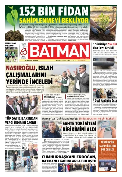 8 KASIM 2025 CUMARTESİ