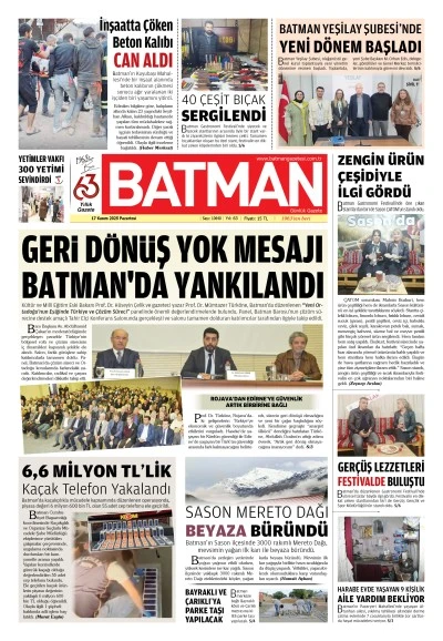 17 KASIM 2025 PAZARTESİ