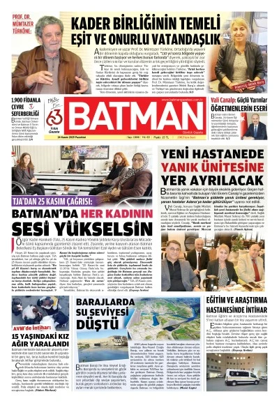 24 KASIM 2025 PAZARTESİ