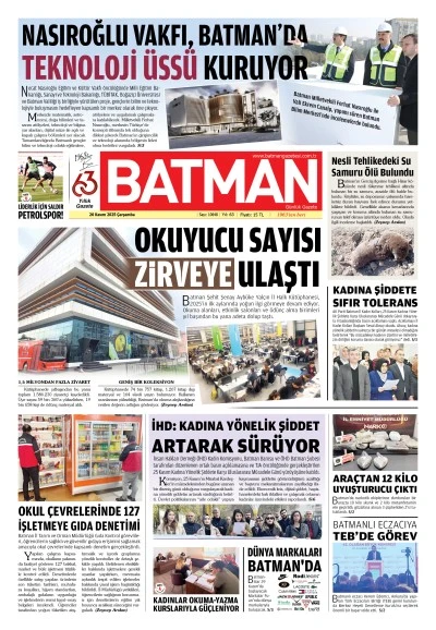 26 KASIM 2025 ÇARŞAMBA