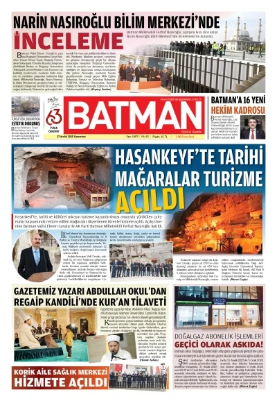 27 ARALIK 2025 CUMARTESİ