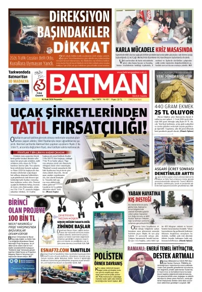 1 OCAK 2026 PERŞEMBE