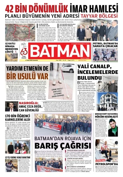 17 OCAK 2026 CUMARTESİ