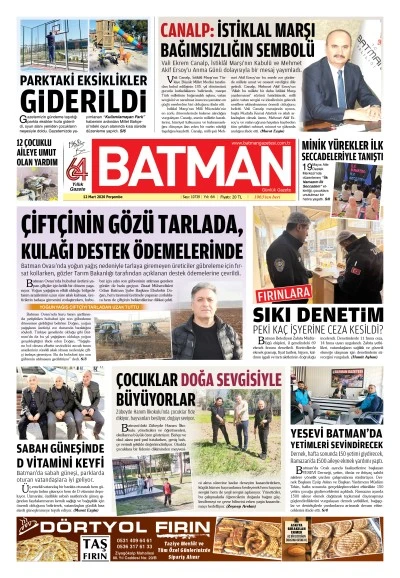 12 MART 2026 PERŞEMBE