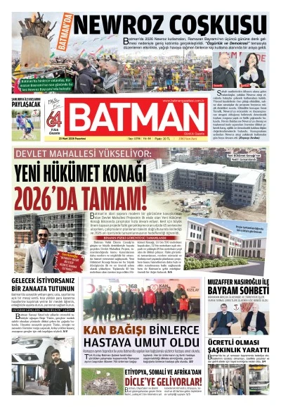 23 MART 2026 PAZARTESİ