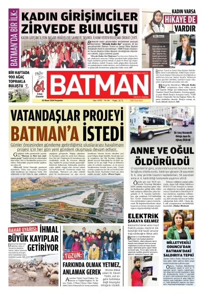 02 NİSAN 2026 PERŞEMBE