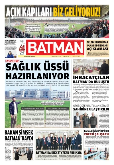 06 NİSAN 2026 PAZARTESİ