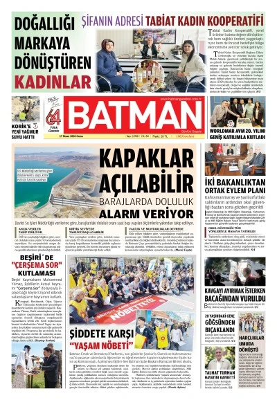 17 NİSAN 2026 CUMARTESİ