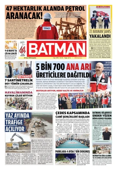 06 MAYIS 2026 &Ccedil;ARŞAMBA