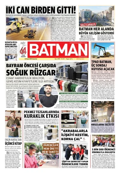 16 MAYIS 2026 CUMARTESİ