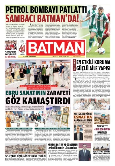 24 HAZİRAN 2026 &Ccedil;ARŞAMBA