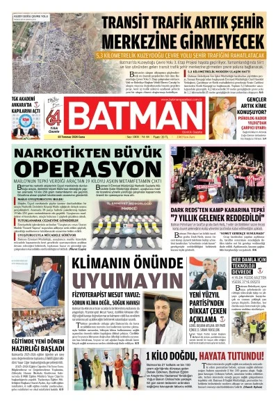 03 TEMMUZ 2026 CUMA