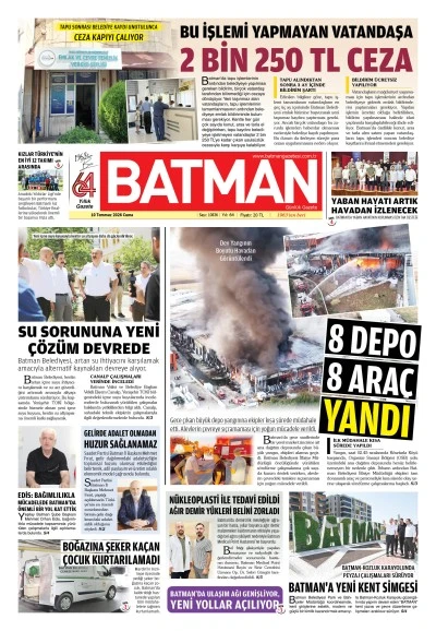 10 TEMMUZ 2026 CUMA