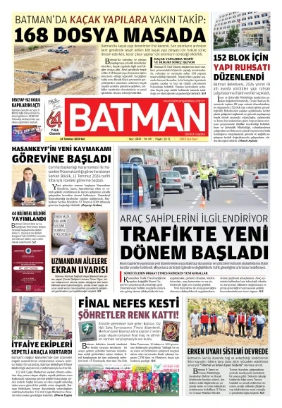 14 TEMMUZ 2026 SALI