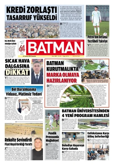 23 TEMMUZ 2026 PERŞEMBE