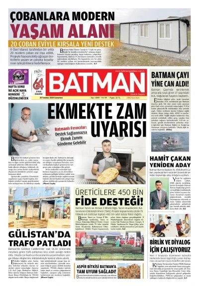 25 TEMMUZ 2026 CUMARTESİ