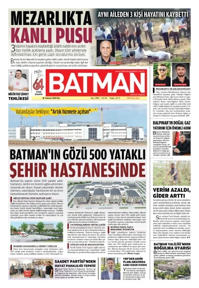 28 TEMMUZ 2026 SALI