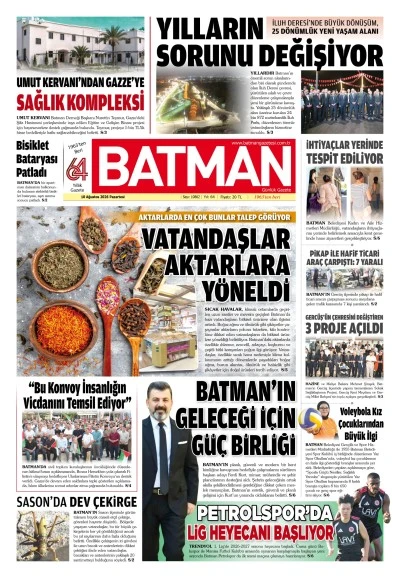 10 AĞUSTOS 2026 PAZARTESİ 