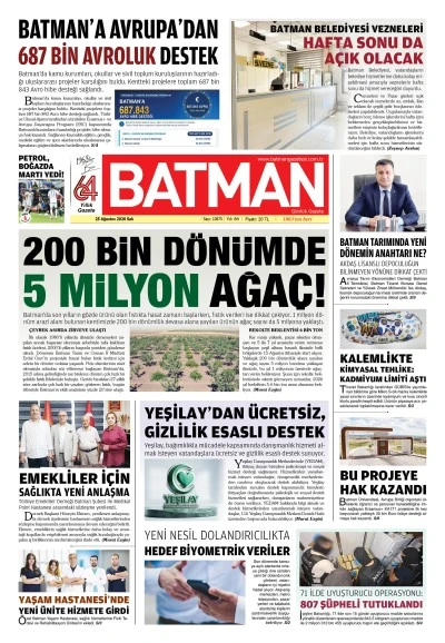 25 AĞUSTOS 2026 SALI