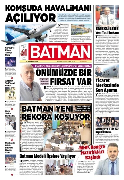 28 AĞUSTOS 2026 CUMA