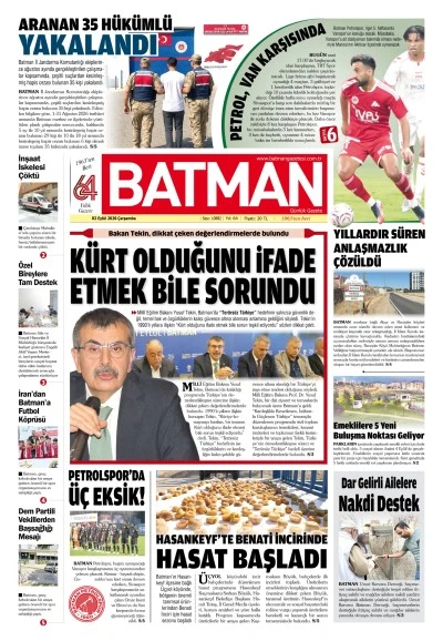 02 EYL&Uuml;L 2026 &Ccedil;ARŞAMBA