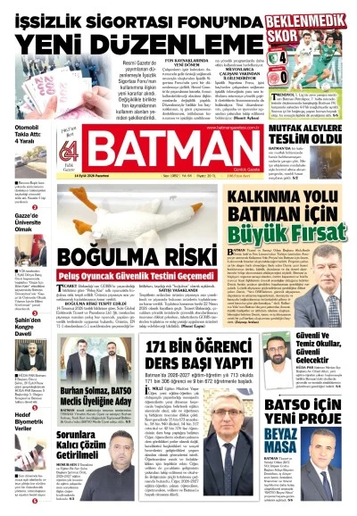 14 EYL&Uuml;L 2026 PAZARTESİ