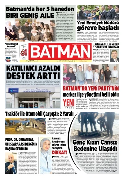 28 EYL&Uuml;L 2026 PAZARTESİ