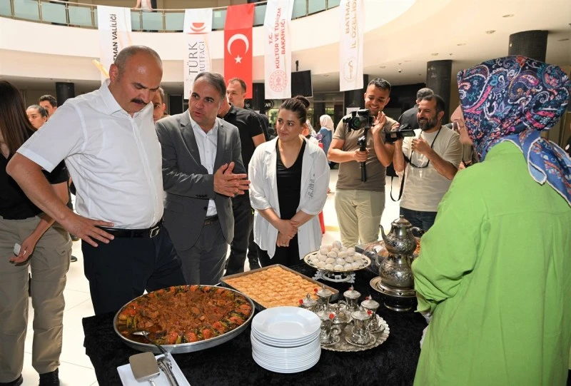 TÜRK MUTFAĞI YÖRESEL TATLARLA ŞENLENDİ