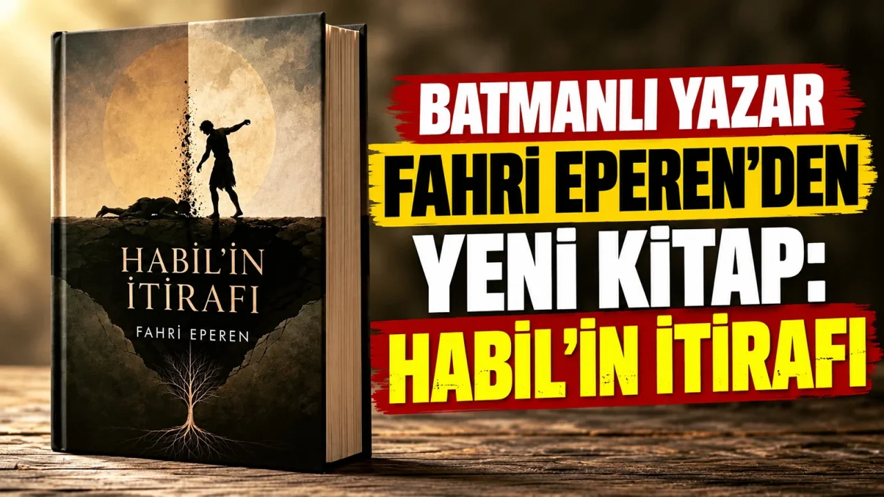 Batmanlı Yazar Fahri Eperen’den Yeni Kitap: Habil’in İtirafı