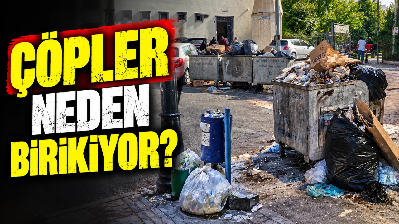 &Ccedil;&Ouml;PLER NEDEN BİRİKİYOR?