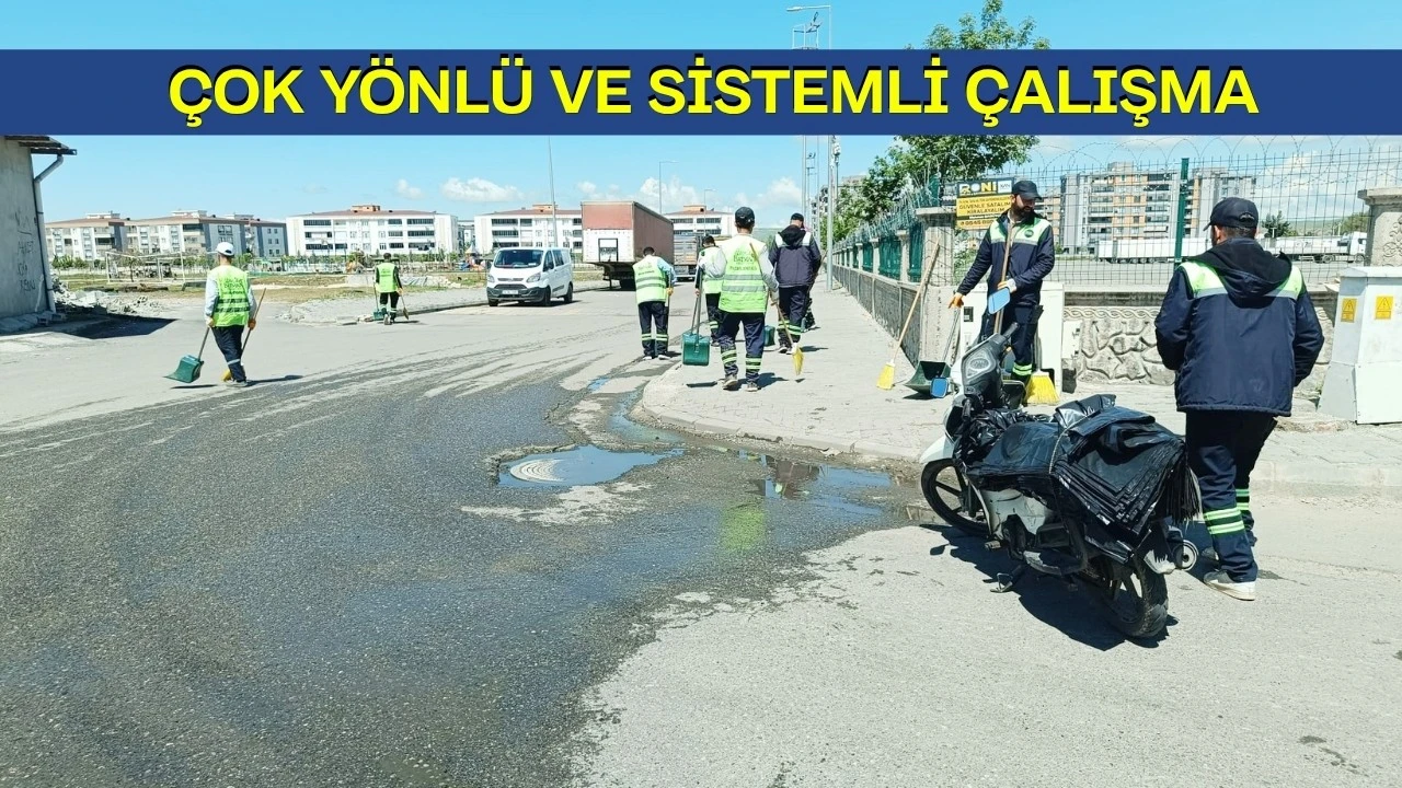 TEMİZLİK &Ccedil;ALIŞMALARI DEVAM EDİYOR