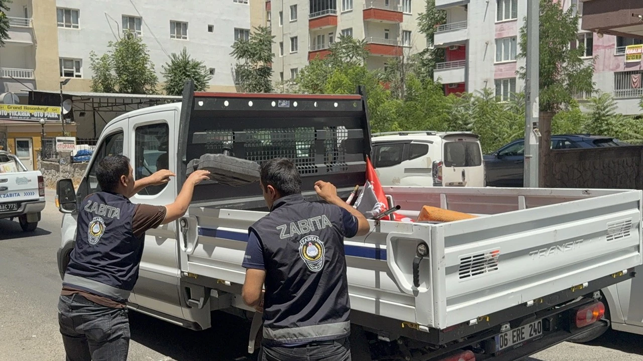 KALDIRIMLARDA İŞGAL TEMİZLİĞİ