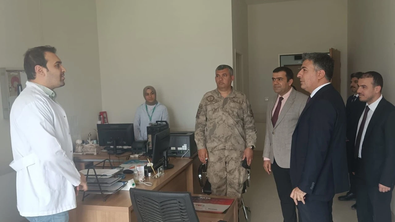 SAĞLIK HİZMETLERİ YERİNDE İNCELENDİ