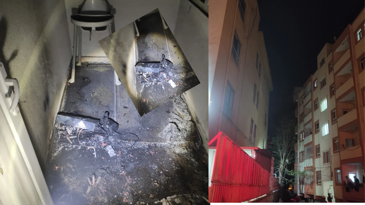 BİSİKLET BATARYASI PATLADI, YANGIN &Ccedil;IKTI