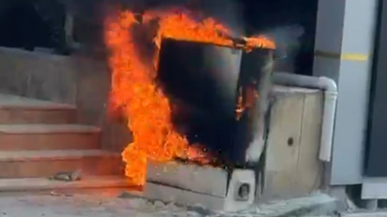 ELEKTRİK PANOSUNDA YANGIN