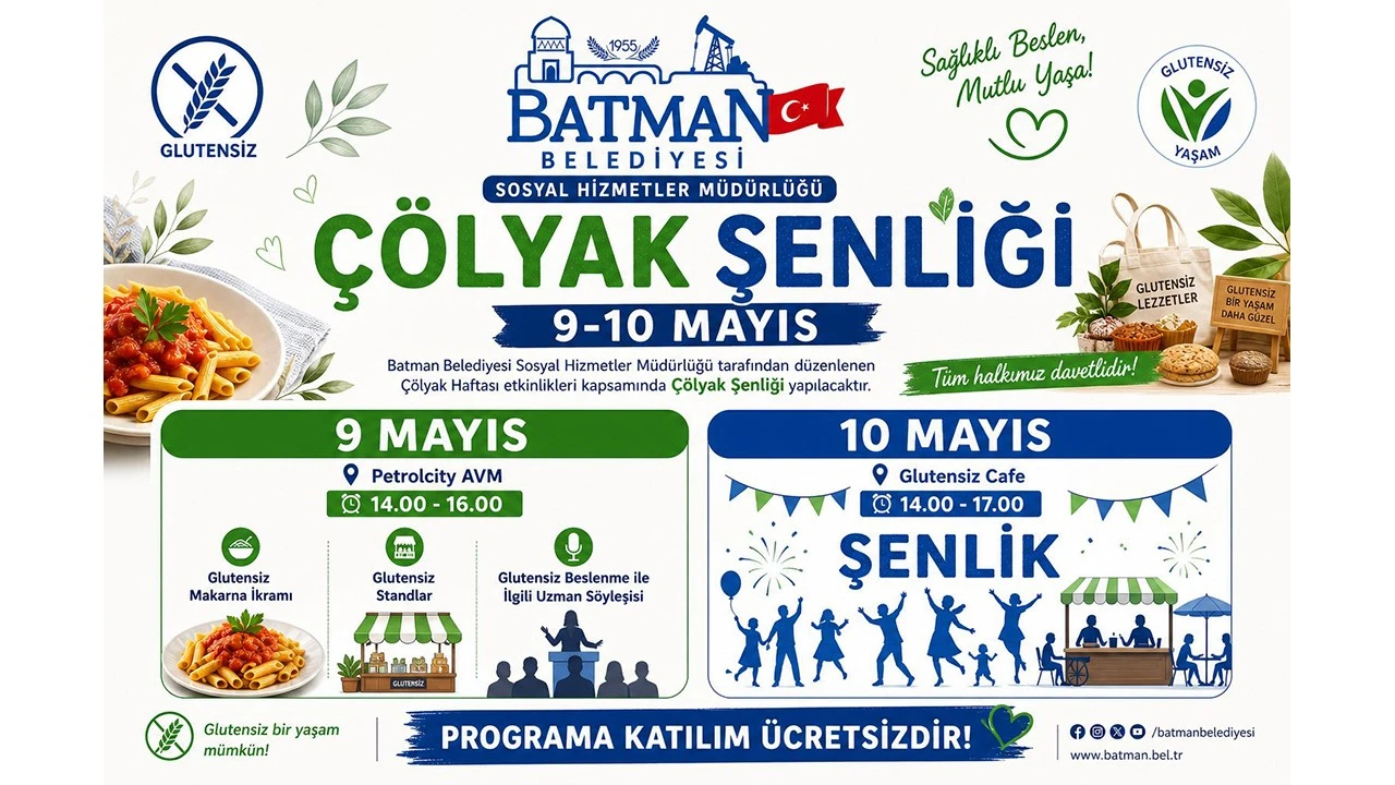 9-10 MAYIS&rsquo;TA &Ccedil;&Ouml;LYAK ŞENLİĞİ