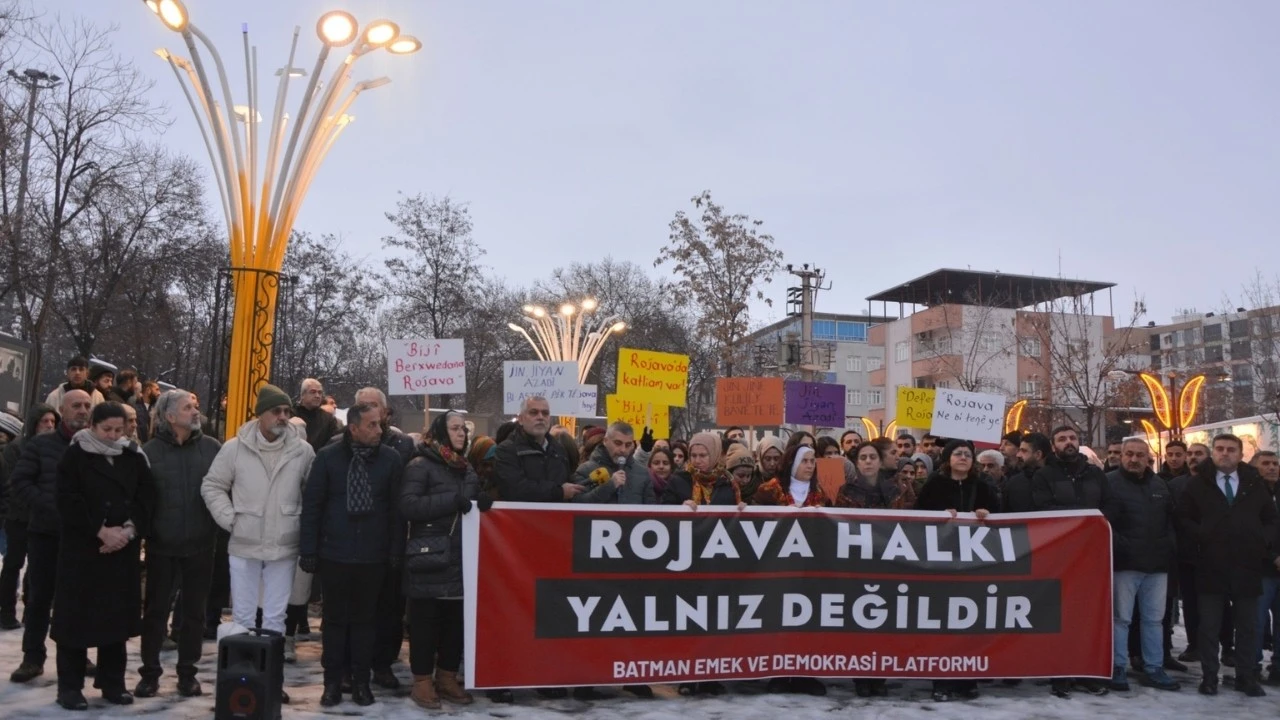 ROJAVA İ&Ccedil;İN ULUSLARARASI TOPLUMA &Ccedil;AĞRI