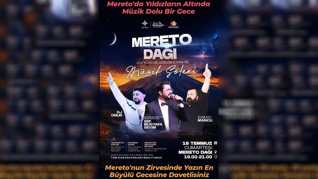 MERETO&rsquo;DA YILDIZLI GECE