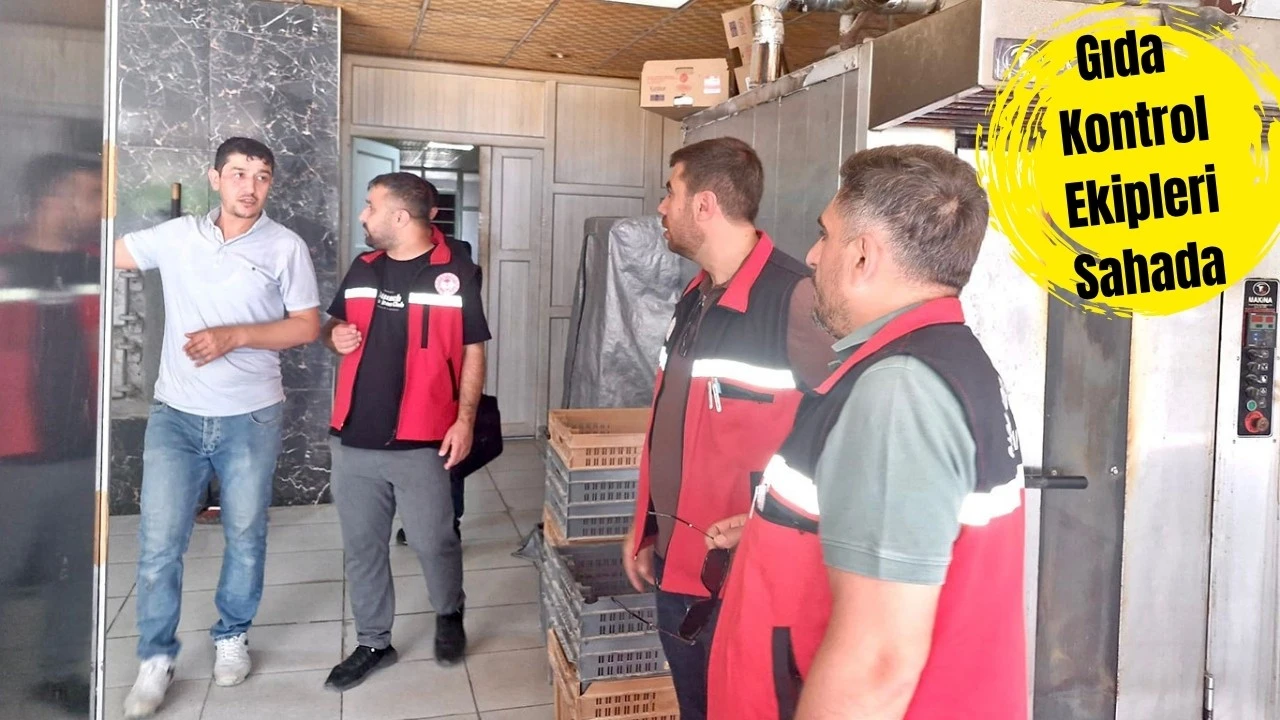 İL TARIM EKİPLERİNDEN GIDA DENETİMİ