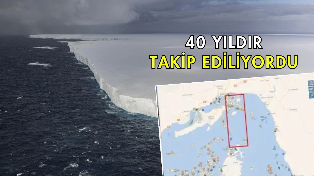 D&Uuml;NYANIN EN B&Uuml;Y&Uuml;K BUZDAĞI PAR&Ccedil;ALANDI