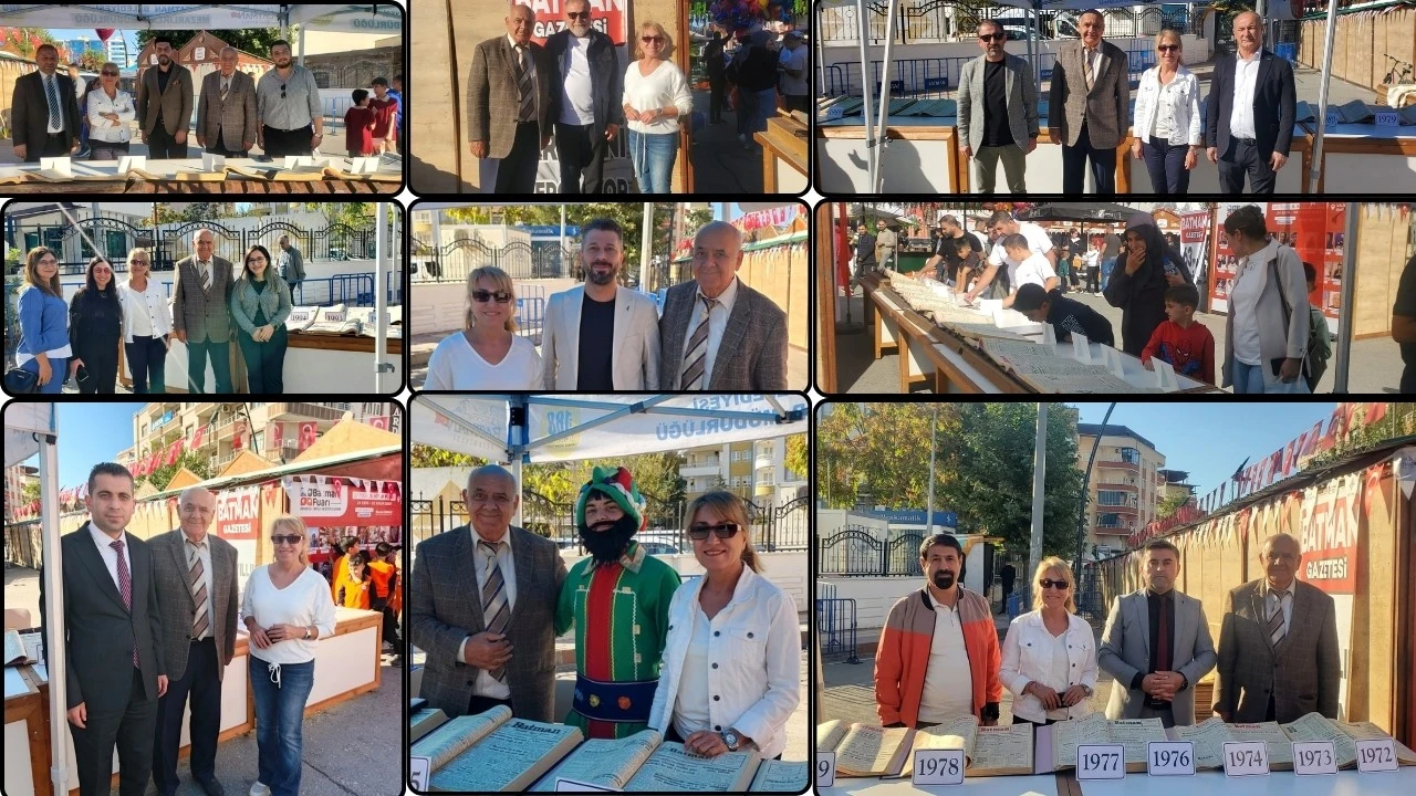 BATMAN GAZETESİ ARŞİV SERGİSİNE İLGİ ARTIYOR