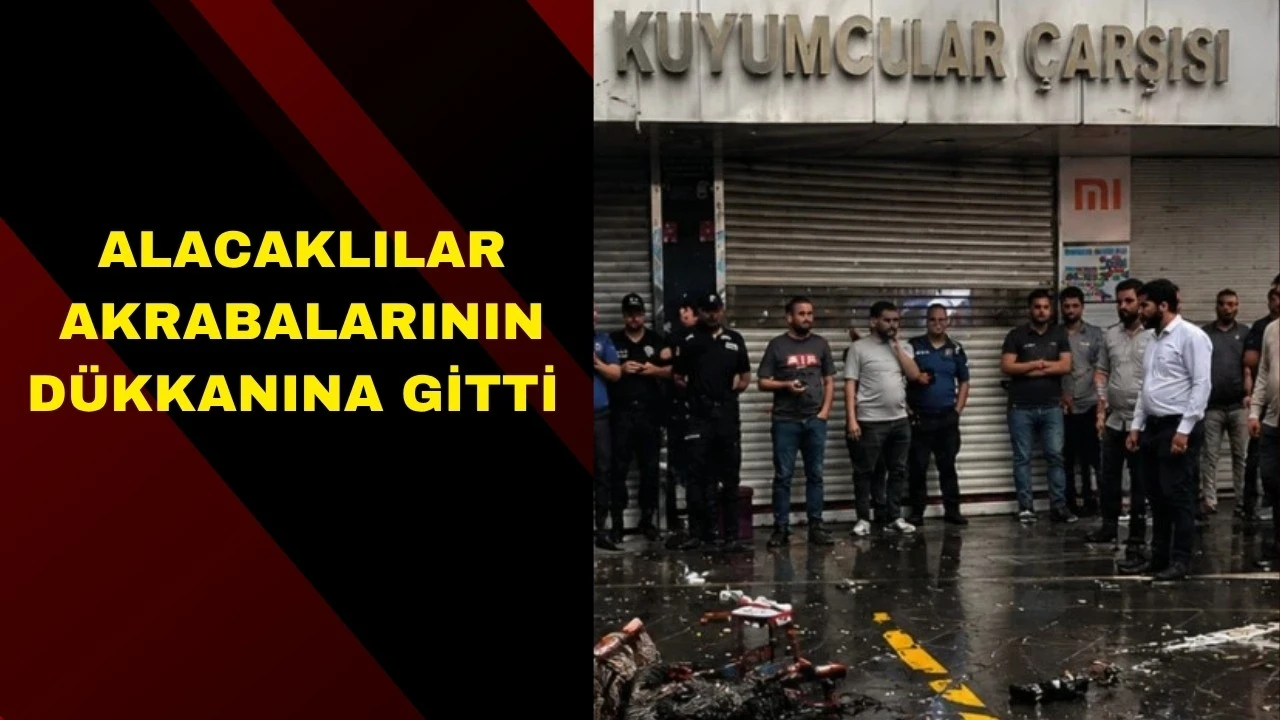 KUYUMCU GERİLİMİ SOKAĞA TAŞTI
