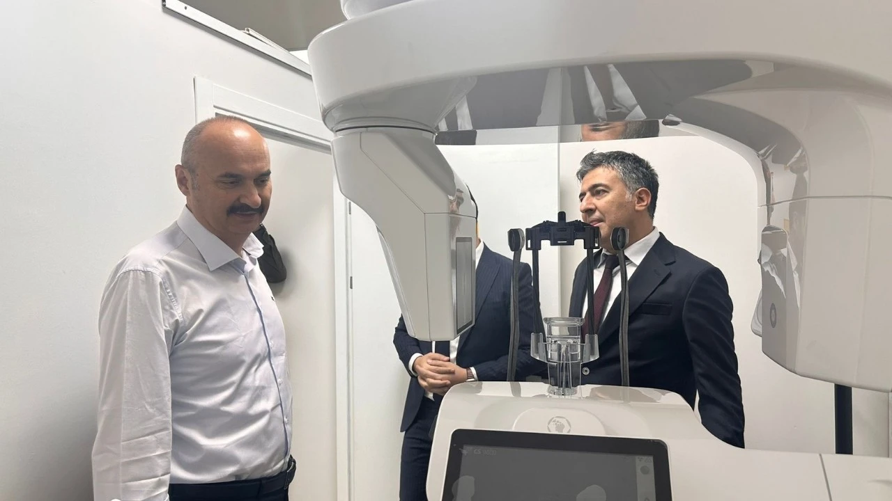 DİŞ HASTANESİNE YENİ TOMOGRAFİ CİHAZI