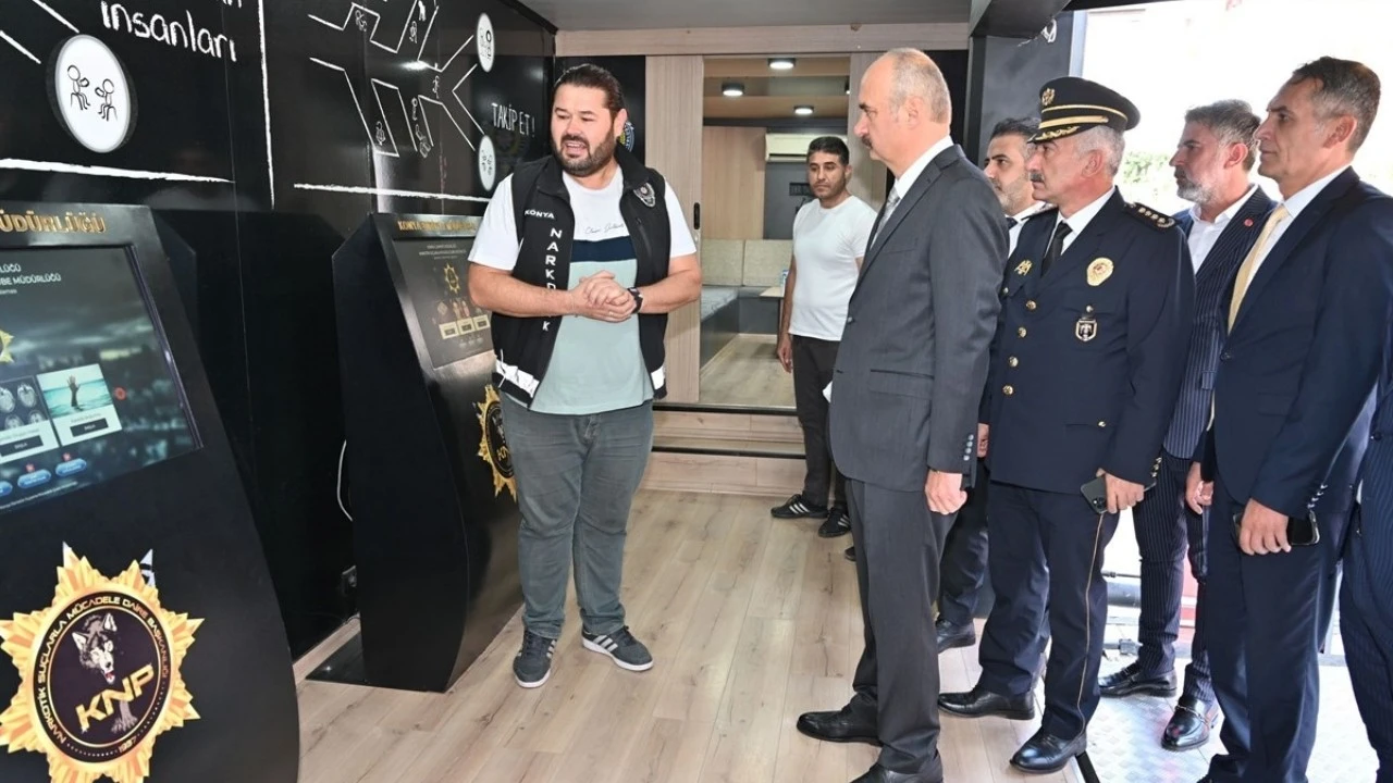 KONYA’DAN BATMAN’A NARKO TIR