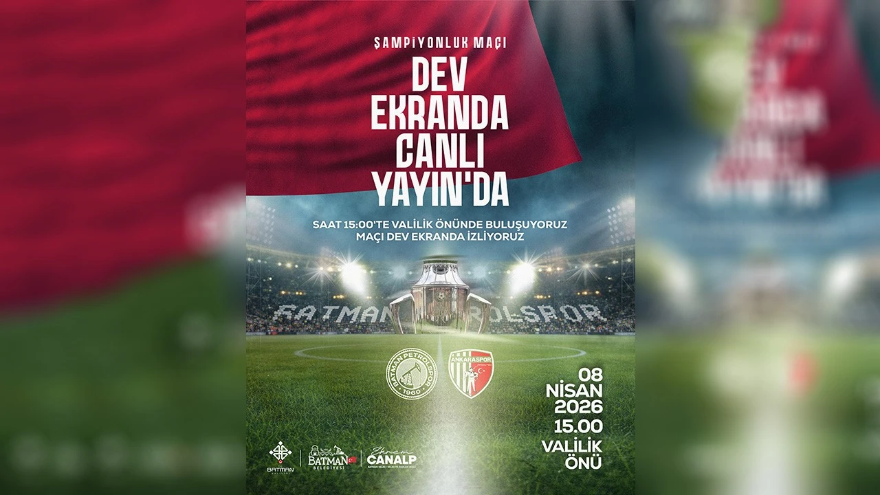 DEV EKRAN KURULUYOR, YOL KAPANIYOR