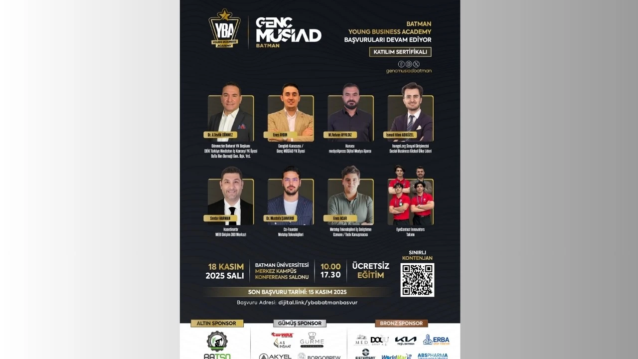 YOUNG BUSİNESS ACADEMY 18 KASIM’DA GERÇEKLEŞECEK