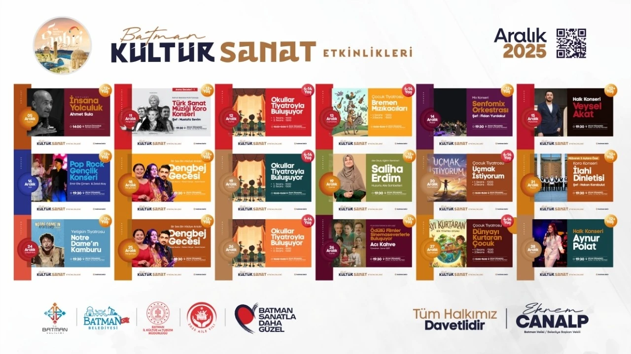 KÜLTÜR VE SANAT ETKİNLİKLERİ BAŞLIYOR