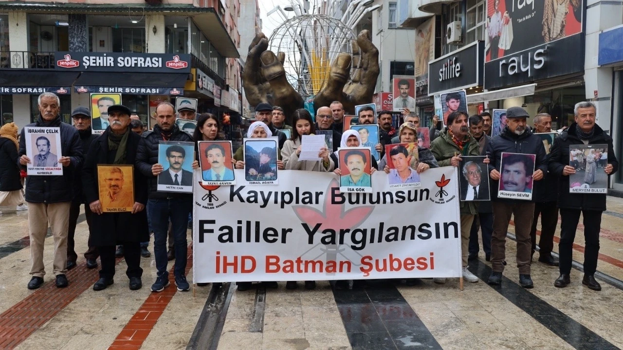 KAYIPLAR İ&Ccedil;İN 719. HAFTA EYLEMİ